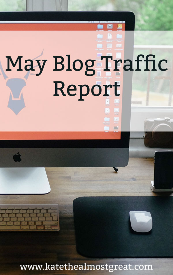 May Blog Traffic Report - Kate the (Almost) Great