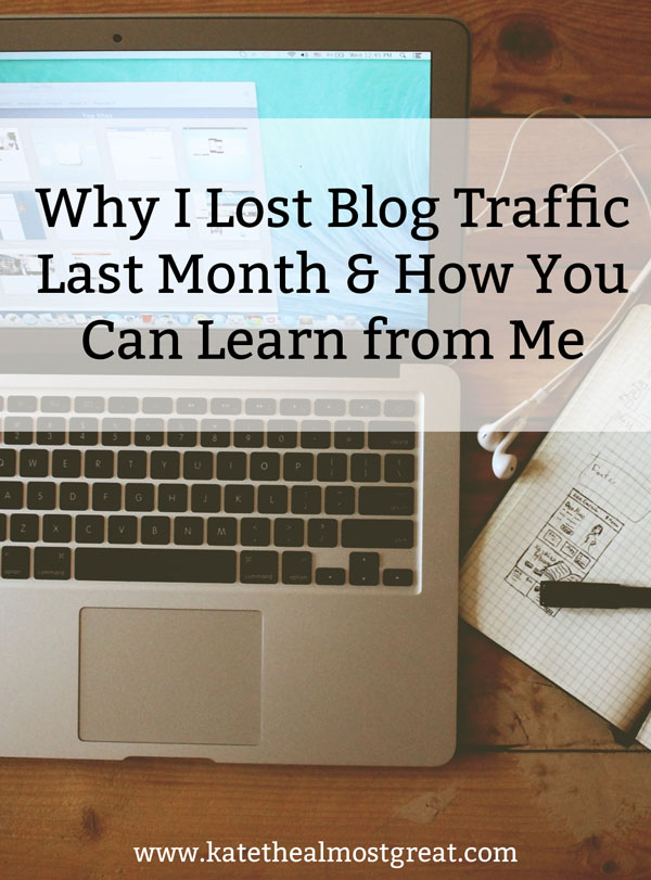 March Blog Traffic Report - Kate the (Almost) Great