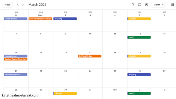 Getting Smart with an Editorial Calendar for Bloggers